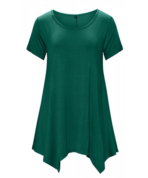 dark green t shirt dress