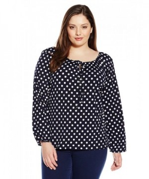 Star Vixen Plus Size Peasant Keyhole