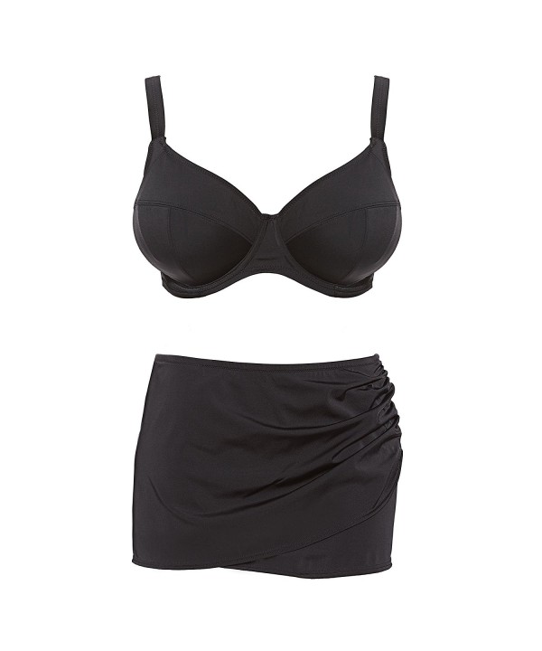 "Essentials" Underwire Swim Bra ES7500 Black CD118K1MBZZ