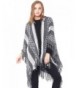 ZLYC Embroidery Knitted Blanket Cardigans