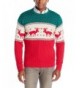 Alex Stevens Reindeer Sweater Green
