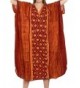 Leela Beachwear Casual Caftan Orange