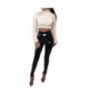 Konghai Leather Leggings Stretchy Waisted