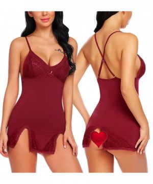 ADOME Chemise Lingerie Babydoll Sleepwear