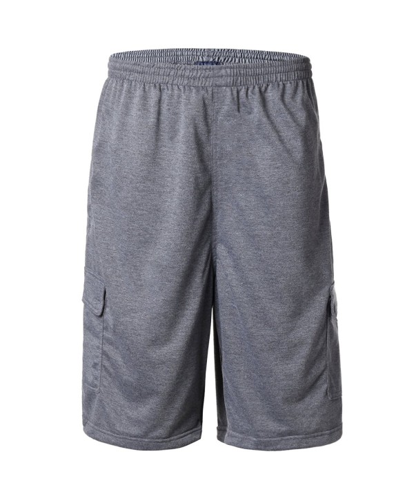 Greatrees Elastic Fleece Shorts Charcoal