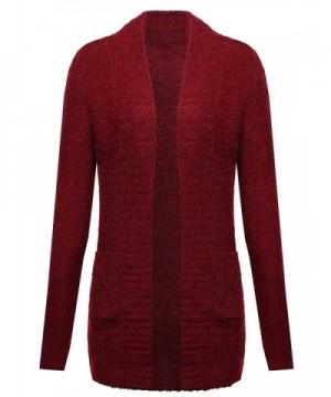 Ladies Code Boucle Cardigan Pockets