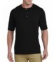 Harbor Bay Wicking Henley Black