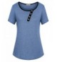 Jazzco Ladies Button Neckline Blouses