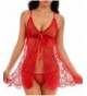 Womens Lace Babydoll Lingerie Sleepwear