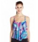 Ocean Avenue Womens Tiered Tankini