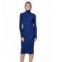 ninovino Turtleneck Bodycon Sweater Blue XL