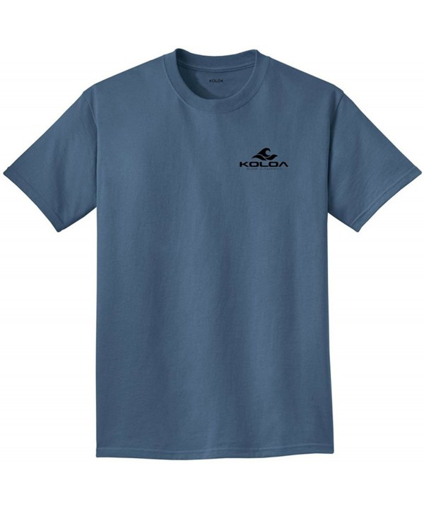 Koloa Surf Side Pigment Dyed T Shirt Blue Moon