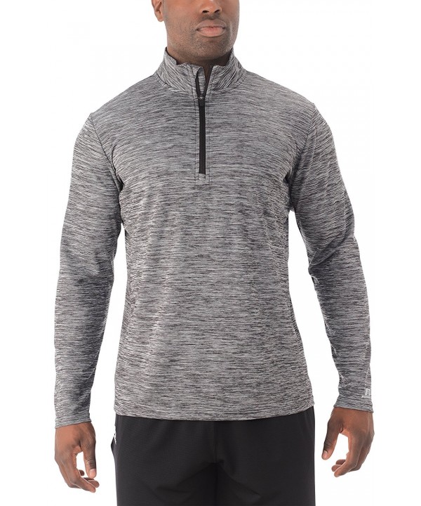 Men's Lightweight Performance 1/4 Zip - Black - CN183R4UIQ7