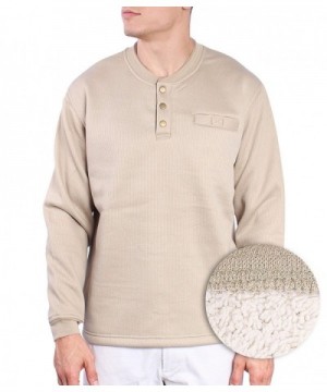 Maxxsel Sleeve Thermal Button Henley