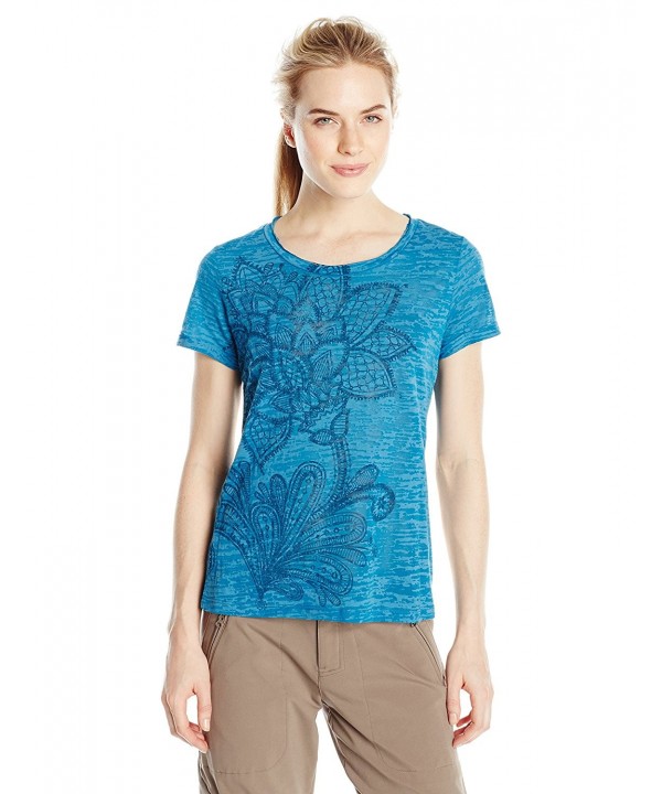 Women's Kali Tee - Ocean - C0122RT8K41