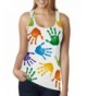 RAISEVERN Colorful Graffiti Printed Racerback