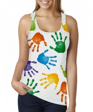 RAISEVERN Colorful Graffiti Printed Racerback