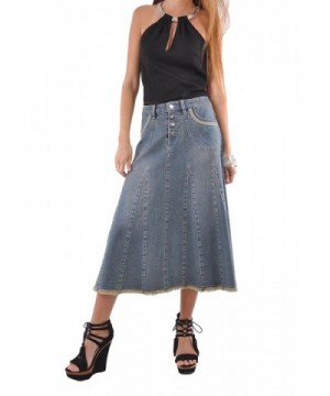 Style Lady Grace Denim Skirt Blue 36