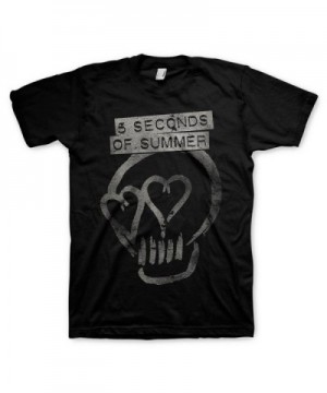 Seconds Summer Heart Skull T Shirt