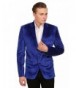 Wintage Velvet Buttoned Notch Blazer