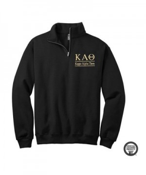 Sorority Letters Shop Pullover Black