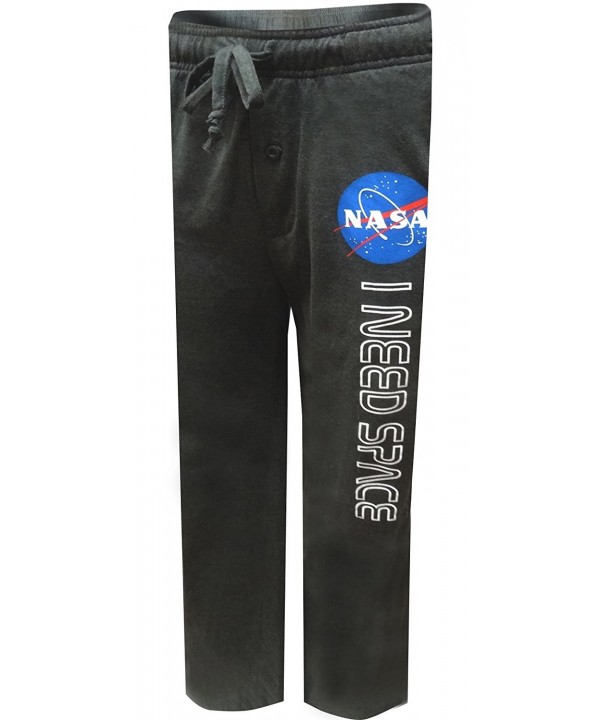 Men's Lounge Pants - Black - C012M97RNNF