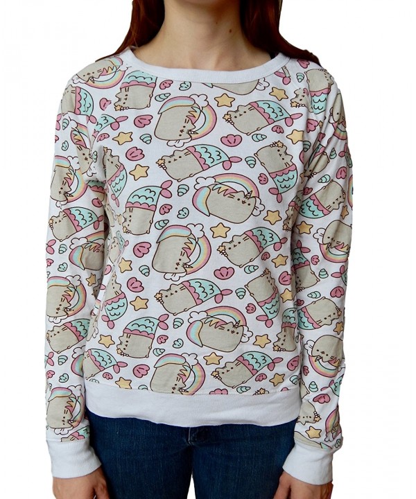 Pusheen Rainbows Unicorns Mermaids Sweatshirt