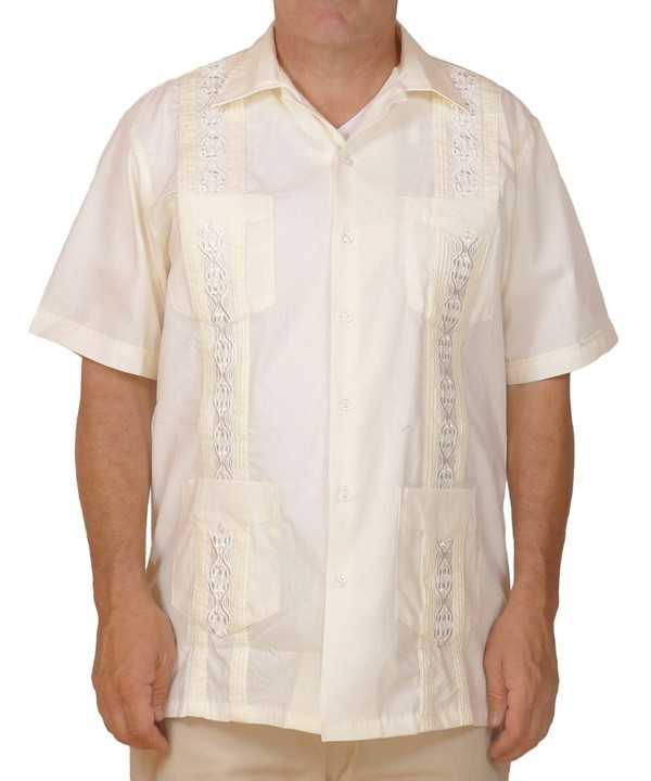 Squish Cuban Style Guayabera Shirt