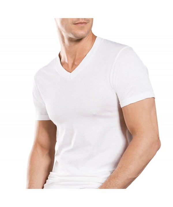 Stafford Blended Cotton V Neck Undershirt