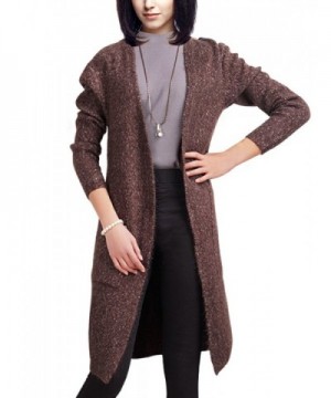 DELUXSEY Blend Cardigan Sweaters Women