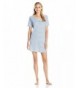 Karen Neuburger Nightshirt Chambray Stripes