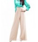 DELUXSEY Waist Pants Women Palazzo