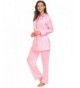 etuoji Ladies Sleepwear Sleeves Pajama