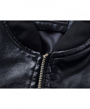 Men's Faux Leather Jackets Outlet Online