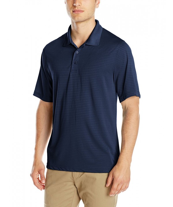 Men's Shadow Stripe Polo - Navy - CZ11KOWH83X