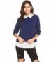 Easther Womens Casual Sweatshirt Pullover