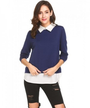 Easther Womens Casual Sweatshirt Pullover