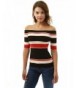 PattyBoutik Womens Color Block Shoulder