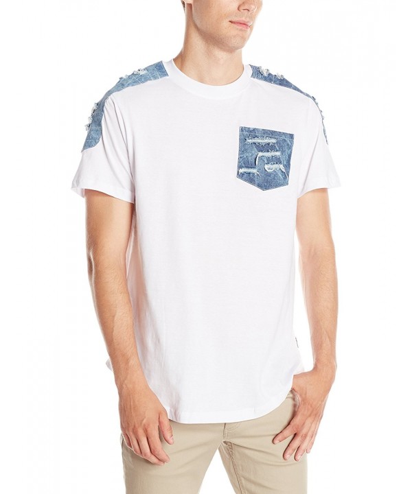 Southpole Scallop T Shirt Details Combined