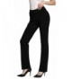 Womens Buttons Straight Trousers Casual
