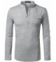 Hipster Basic Henley Sleeve Pocket