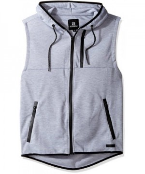 Southpole Fleece Hooded Sleeveless Heather