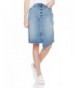 HALE Womens Tomi Button Skirt