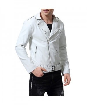 Men's Faux Leather Jackets for Sale