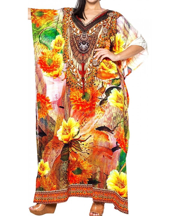 Leela Womens Casual Caftan Digital