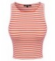Stripe Stretchy Various colors Coral