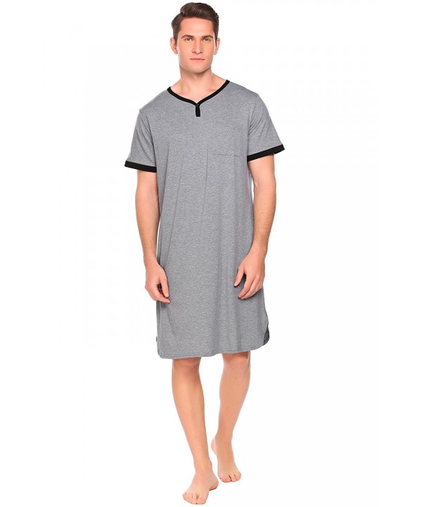 Ekouaer Sleep Sleeve Nightshirt XX Large