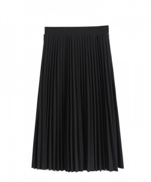 Women Pleated Winter Skirt Medium