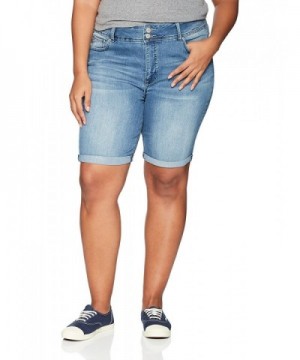 Angels Jeans Womens Curvy Bermuda