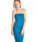 DNA Couture Strapless Bodycon Turquoise